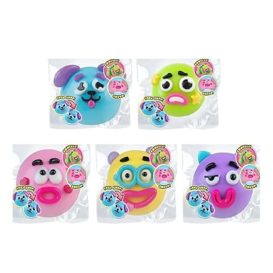 NEW Smushers Squishy Dog Face Stress Relief Toy – Soft Slow-Rise Fidget, Anxiety Relief Sensory Toy & Cute Desk Companion