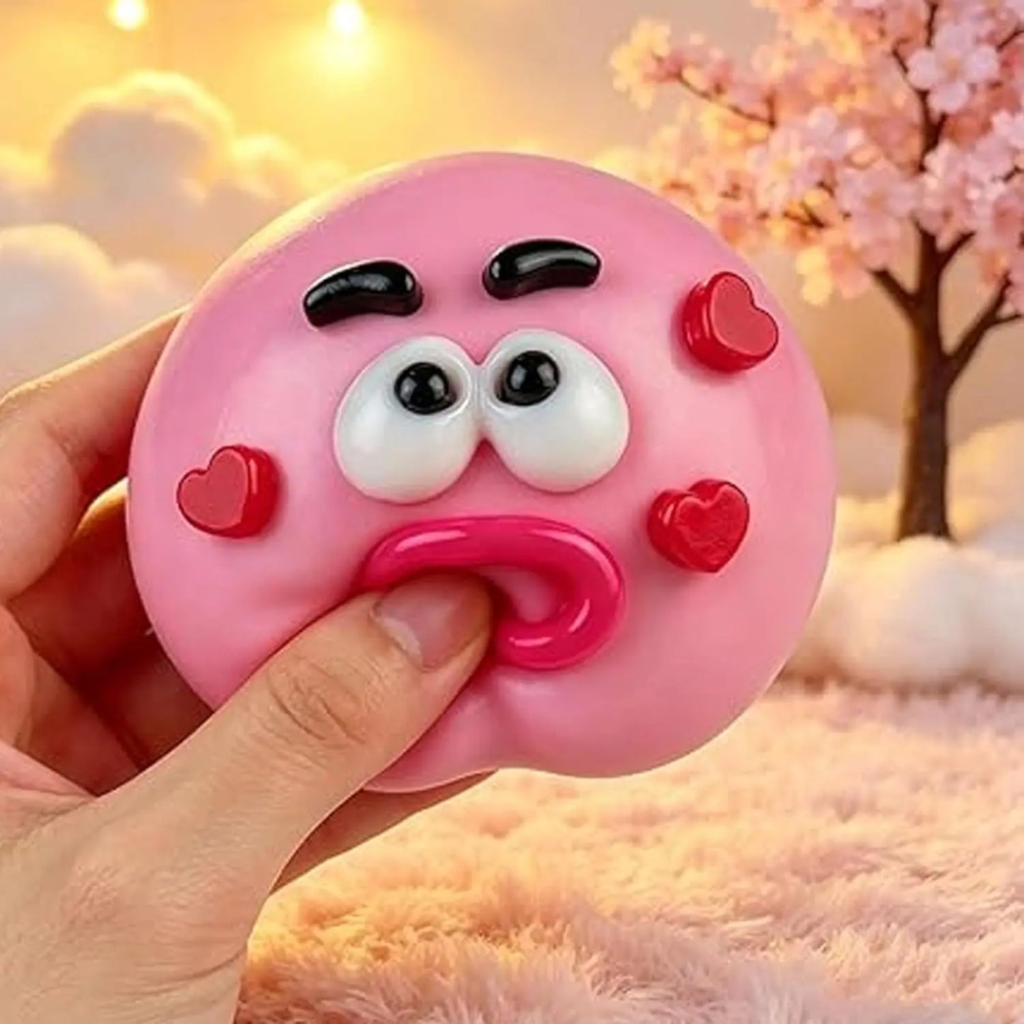 NEW Smushers Squishy Dog Face Stress Relief Toy – Soft Slow-Rise Fidget, Anxiety Relief Sensory Toy & Cute Desk Companion