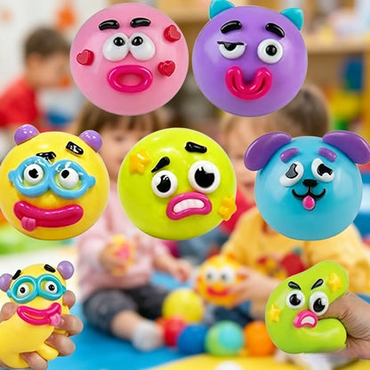 NEW Smushers Squishy Dog Face Stress Relief Toy – Soft Slow-Rise Fidget, Anxiety Relief Sensory Toy & Cute Desk Companion